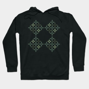 ornamental diamond Hoodie